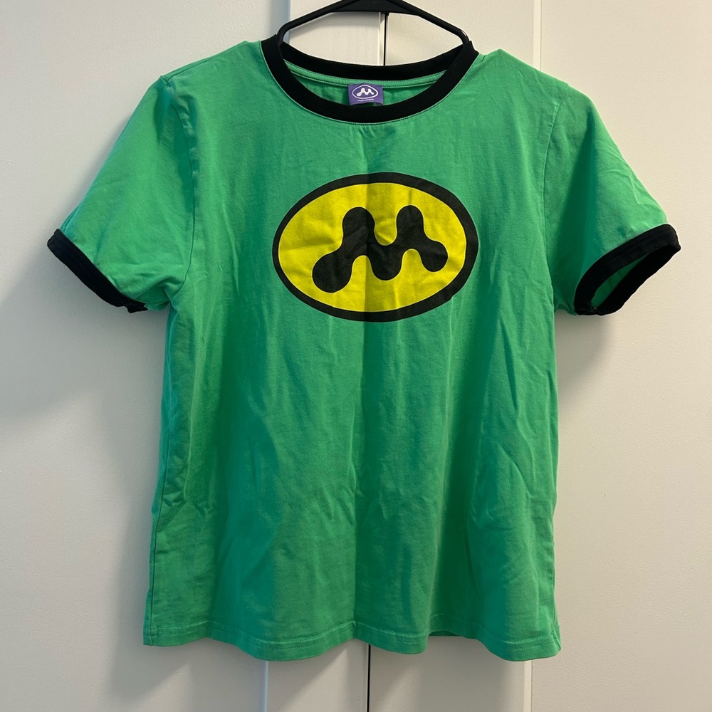 Mowalola green dropout tee